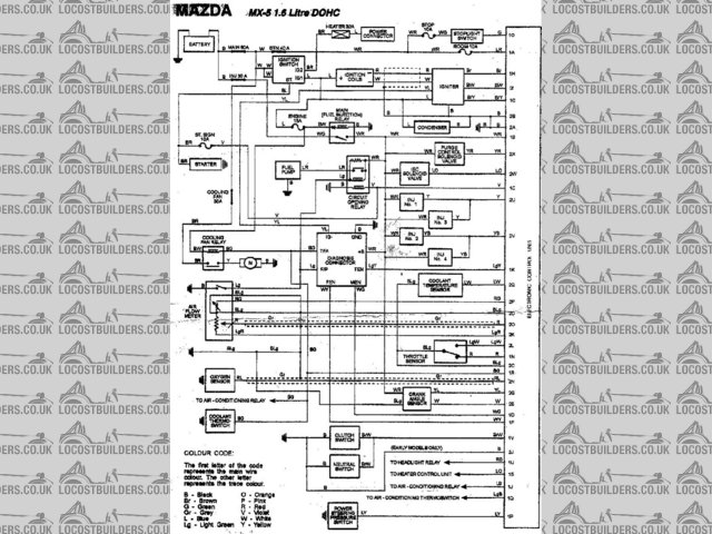 MX5 engine wiring diagram